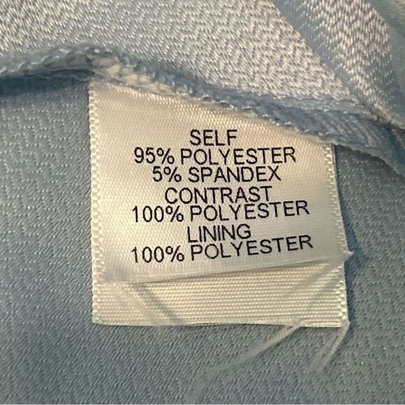 Honey Chelsea Textured Lace Top Dress Light Blue Size XS - Picture 7 of 8